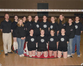 Intercollegiate Women's Volleyball Team Photograph 14