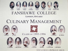 Culinary Management - Class of 1995-1996