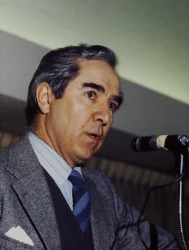 Dr. Colvin giving Speech - 1972