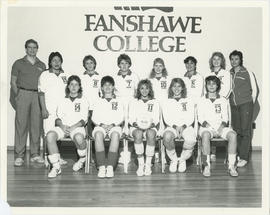 Intercollegiate Women's Volleyball Team Photograph 10