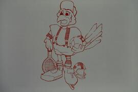 Fanshawe Falcon Logo - 1983