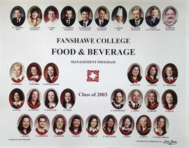 Food & Beverage Management Program Class of 2003