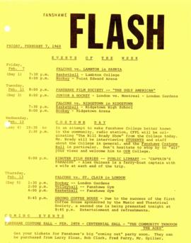 Fanshawe FLASH - February 7, 1969