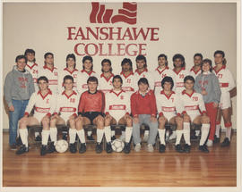 Intercollegiate Men's Soccer Team Photograph 10