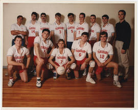 Intercollegiate Men's Volleyball Team Photograh 9