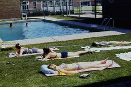 Getting Some Sun - Nursing Residence - c. 1970