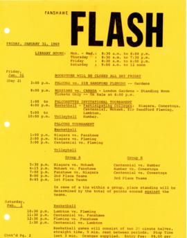 Fanshawe FLASH - January 31, 1969