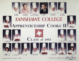 Apprenticeship Cooks II - Class of 1993