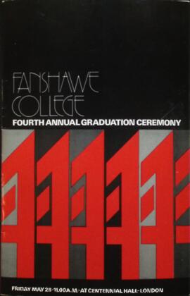 Fourth Annual Graduation Ceremony Booklet 1971