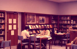 B Building Library interior 7