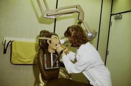 Practicing Dental X-Ray Skills - 1980s